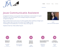 Tablet Screenshot of jca-businesssupport.nl